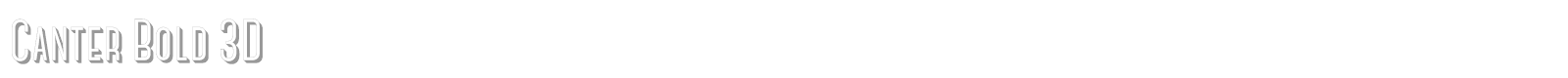 Canter font preview